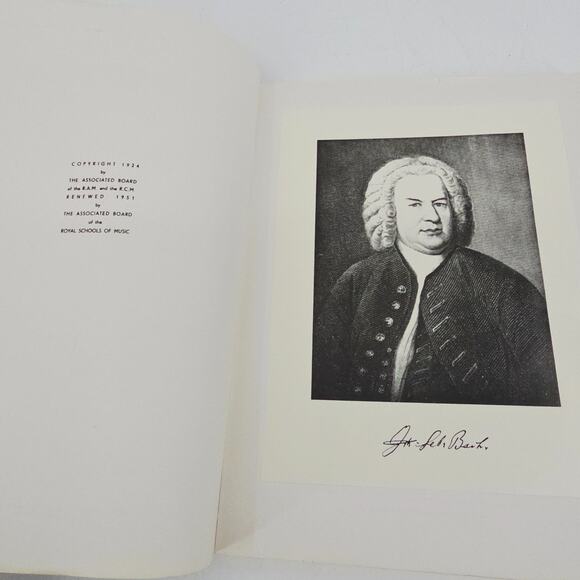 RARE J.S. BACH FORTY-EIGHT PRELUDES & FUGUES PIANO SHEET MUSIC BOOK 1 TOVEY - Picture 4 of 10